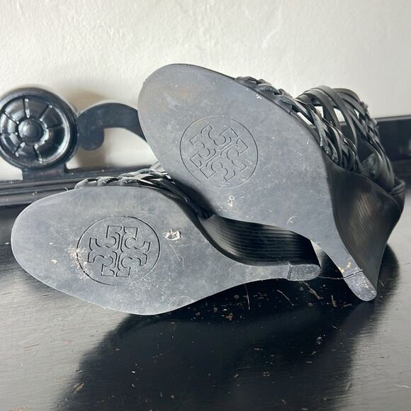 Tory Burch Tevray Wedge Sandals - Picture 11 of 12